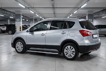 Suzuki SX4 S-Cross 2013-2016 гг. Боковые Подножки Fullmond (2 шт., Алюминий) фото 1