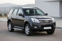 GreatWall Haval/Hover H3 2005-2013 гг. Боковые Подножки Line (2 шт., Алюминий) фото 1