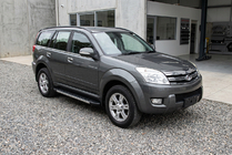 GreatWall Haval/Hover H3 2005-2013 гг. Боковые Подножки Duru (2 шт., Алюминий) фото 1