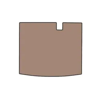 Резиновый коврик в багажник (Бежевый) фото 1