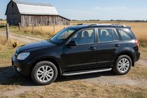Chery Tiggo 3 2005- гг. Боковые Подножки Tayga (2 шт., Алюминий) фото 1