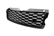 Range Rover IV L405 2013-2021 гг. Передняя решетка радиатора 2013-2018 (дизайн SVO Black 2019 года) фото 2