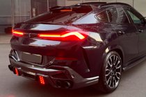 BMW X6 G06 2019–2027 гг. Задний диффузор с насадками LRT (для M-Sport 2023+, Карбон) фото 3