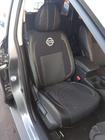 Nissan Qashqai 2014-2021 гг. Авточехлы (Эко-кожа↗Ткань, Premium) фото 7