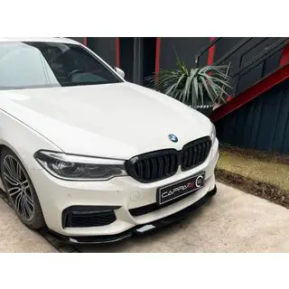 Передний Лип EuroCap для M-Sport 2017-2020, Черный Глянец BMW 5 серия G30/G31 2017–2023 гг. фото 1