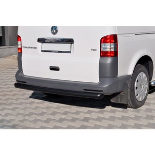 Задняя дуга AK002 Черная (нерж. сталь) Volkswagen T5 Caravelle 2004-2010 гг. фото 1