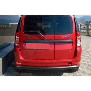 Задняя дуга Black (нерж. сталь) Renault Logan MCV 2005-2013 гг.
