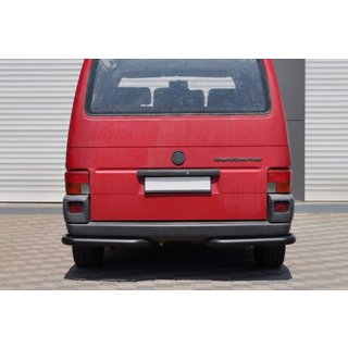 Задние уголки AK003 Черные (2 шт., нержавейка) Volkswagen T4 Transporter 1990-2003 гг. фото 1