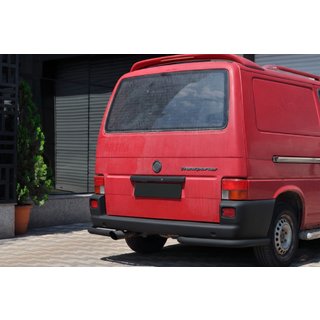 Задние уголки AK003 Черные (2 шт., нержавейка) Volkswagen T4 Transporter 1990-2003 гг. фото 2