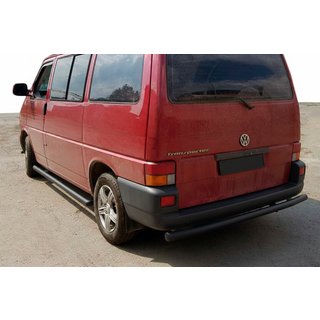Задняя дуга AK002 Черная (нерж. сталь) Volkswagen T4 Transporter 1990-2003 гг. фото 2