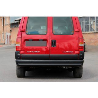 Задняя дуга Black (нержавейка) Citroen Jumpy 1996-2007 гг.