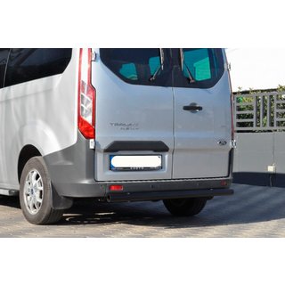 Задняя дуга AK002 Черная (нерж. сталь) Ford Custom 2013-2022 гг. фото 1