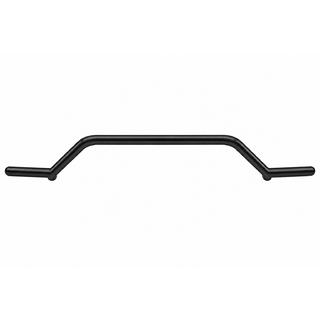 Задняя дуга AK007-2 Черная (нерж. сталь) Hyundai Santa Fe 2 2006-2012 гг. фото 1