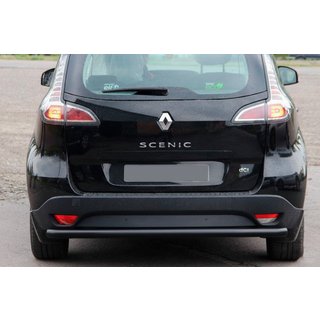 Задняя дуга AK002 Черная (нерж. сталь) Renault Scenic/Grand 2009-2016 гг. фото 1