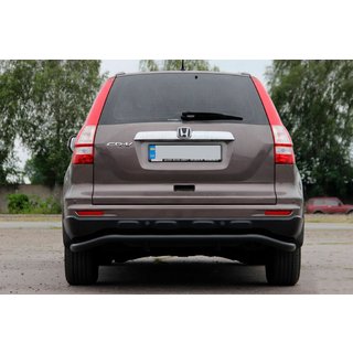 Задняя дуга AK008 Черная (нерж. сталь) Honda CRV 2012-2016 гг. фото 2