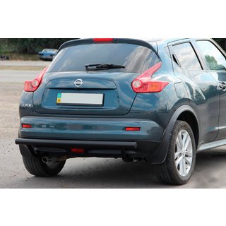 Задняя дуга AK002 Черная (нерж. сталь) Nissan Juke 2010-2019 гг. фото 1