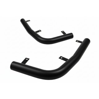 Задние углы AK003 Черные (2 шт., Нерж. сталь) Nissan X-trail T30 2002-2007 гг.