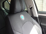Skoda Superb 2001-2009 гг. Авточехлы (Эко-кожа↗Ткань, Premium) фото 19