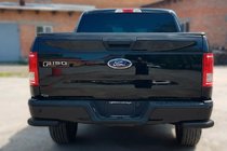 Ford F-150 2014-2021 гг. Задние уголки AK003 Черные (2 шт., нержавейка) фото 1
