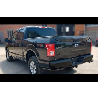 Задние уголки AK003 Черные (2 шт., нержавейка) Ford F-150 2014-2021 гг. фото 3