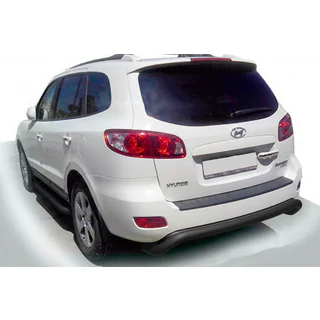 Задняя дуга AK007 Черная (нерж. сталь) Hyundai Santa Fe 2 2006-2012 гг.