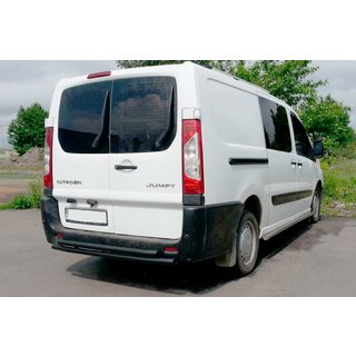 Задняя дуга Double Black (нерж. сталь) Citroen Jumpy 2007–2017 гг. фото 2