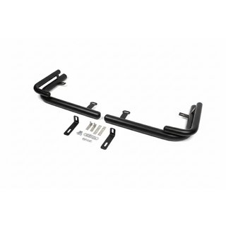 Задние уголки AK003-Double Black (2 шт, нерж. сталь) Mercedes Vito W639 2004-2014 гг. фото 4