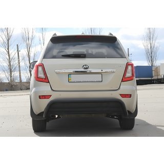Задняя дуга AK007 Черная Lifan X60 2011- гг. фото 1