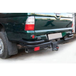 Задние углы AK003-Double Black (2 шт., нерж. сталь) Mitsubishi L200 1996-2006 гг.