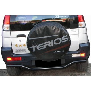 Задняя дуга AK007 Черная (нерж. сталь) Daihatsu Terios 2003-2005 гг.