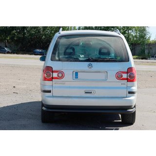 Задняя защита AK005 Черный Ford Galaxy 1995-2006 гг. фото 4