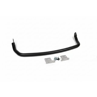 Задняя защита AK005 Черный (2 шт, нержавейка) Hyundai Santa Fe 2 2006-2012 гг. фото 1