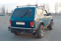 Lada Niva и Urban 1977- гг. Задняя дуга AK002 Double Black фото 3