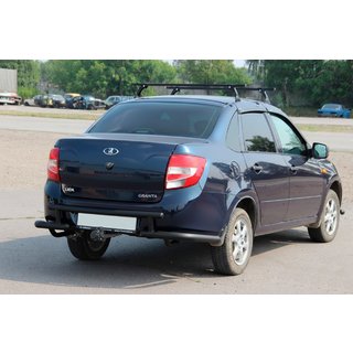 Задняя дуга AK003-2 Черная Lada Granta 2011- гг. фото 4