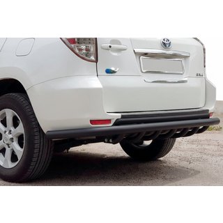 Задняя защитная дуга AK005-15 Black (только для EV, 2 шт., нерж.) Toyota Rav 4 2006-2013 гг. фото 1