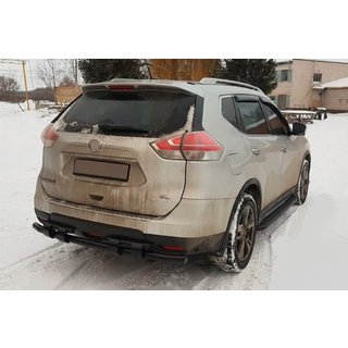 Задняя защитная дуга NSXT.13.6.B1-08 Black (нерж.) фото 2