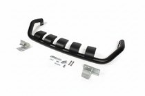 Lexus LX570/450d 2008-2022 гг. Задняя защита Gronder Black (нержавейка) фото 4