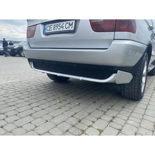Накладка на задний бампер (грунтованная под покраску)