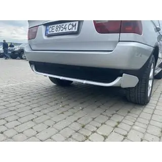 Накладка на задний бампер (грунтованная под покраску)