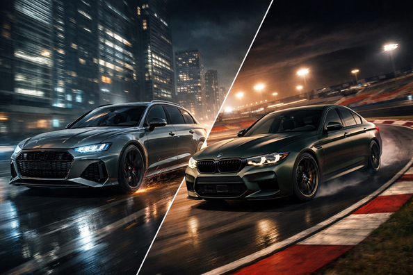 Audi RS6 против BMW M5