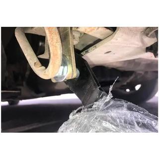 Передняя защита WT004 с надписью Trafic (нерж.) фото 3