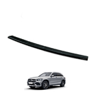 Mercedes GLC X253 2015-2022 гг. Накладка на Задний Бампер EuroCap (ABS) фото 4