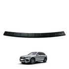 Mercedes GLC X253 2015-2022 гг. Накладка на Задний Бампер EuroCap (ABS) фото 2