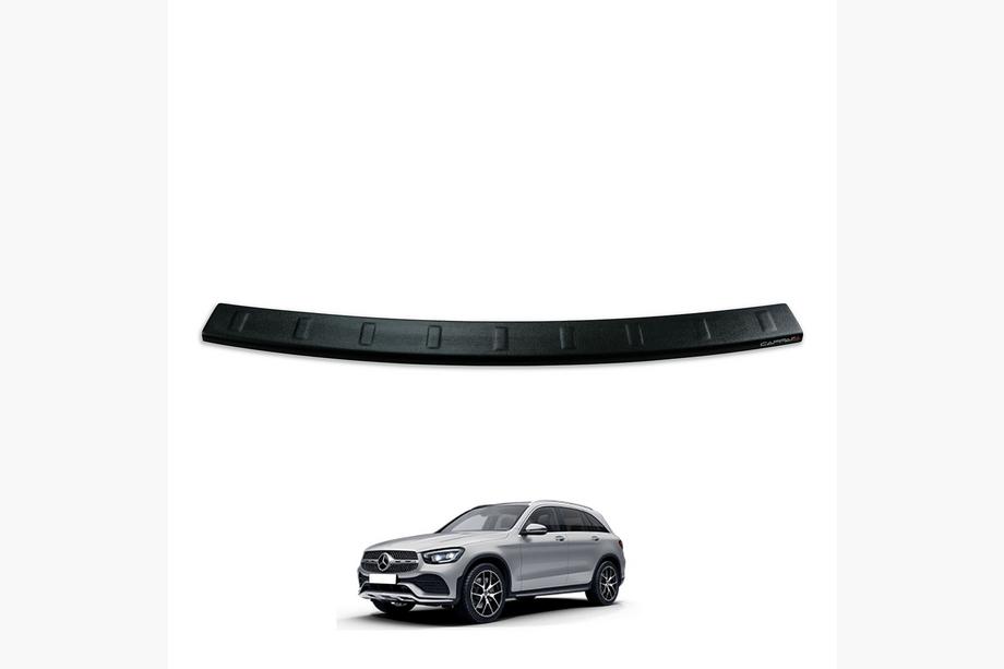 Mercedes GLC X253 2015-2022 гг. Накладка на Задний Бампер EuroCap (ABS) Фото 2