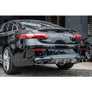 Задний диффузор Black с насадками Chrome (Дизайн AMG63) фото 3