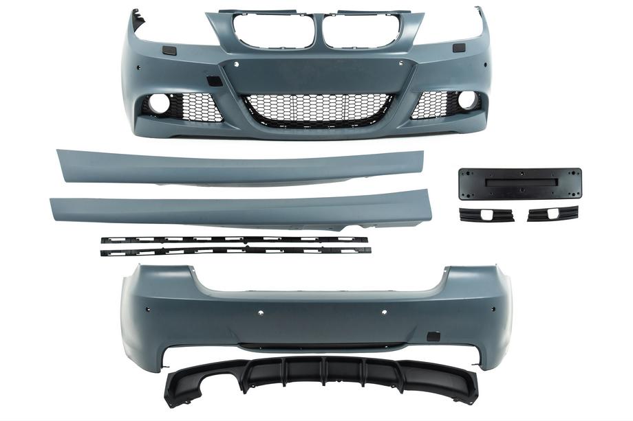 BMW 3 серия E90/E91 2005-2011 гг. Комплект обвеса M-Sport (для E90 2008-2011) Двойной выхлоп слева/справа Фото 4