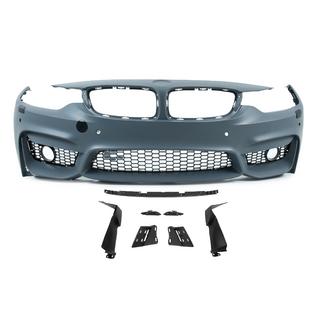 Передний бампер в стиле M4 F82 BMW 4 серия F32/F33/F36 2012-2020 гг. фото 1