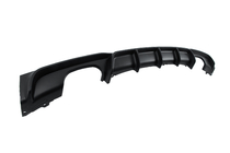 BMW 3 серия F30/F31 2012-2019 гг. Диффузор заднего бампера под двусторонний двойной выхлоп V2 (для M-Sport, ABS) фото 4
