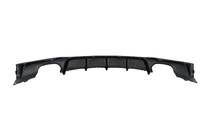BMW 3 серия F30/F31 2012-2019 гг. Диффузор заднего бампера под двусторонний двойной выхлоп V2 (для M-Sport, ABS) фото 5