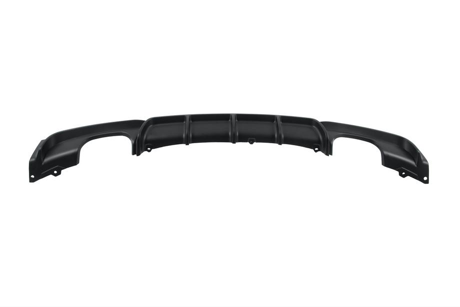 BMW 3 серия F30/F31 2012-2019 гг. Диффузор заднего бампера под двусторонний двойной выхлоп V2 (для M-Sport, ABS) Фото 2